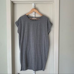 Heather gray shift dress
